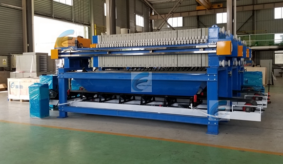 Membrane Filter Press with New Designed Automatic Operation System and Membrane Squeezing Pressure