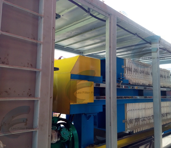 Mobile Filter Press,Mobile Operation for Different Sludge Dewatering,Big Volume and Small Scale Chamber Membrane Filter Press from Leo Filter